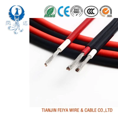 Cavo di alimentazione solare a energia nuova da 2 x 4 mm2 PV1-F Twin Flat Solar Cavo FV
