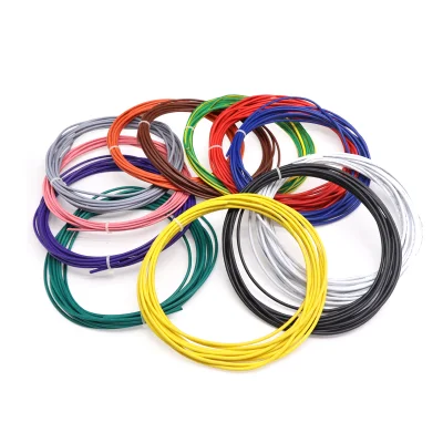 UL1674 PVC isolato 0.1 1 1.5 2.5 mm quadrato singolo Conduttore per uso automobilistico filo elettrico con guaina in PVC in rame stagnato