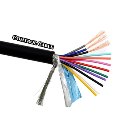 Conduttore in rame isolato in PVC da 2,5 mm, 1,5 mm2, multicore a bassa tensione flessibile Cavo di comando cavo elettrico