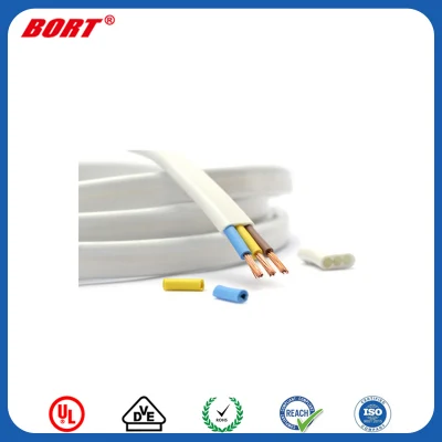 Conduttore in rame stagnato con isolamento in PVC con 2 conduttori approvato ISO9001 1.5 Cavo flessibile per cavi elettrici da 2.5 mm