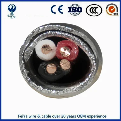 Filo da costruzione canadese da 600 V, 14/2 12/2 14/3 AWG, rame puro Cavo Bx filo armato AC90 in alluminio intrecciato