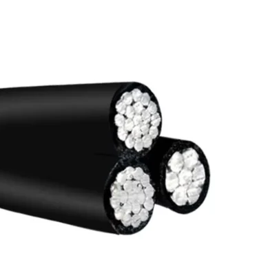 Cavi elettrici ABC cavi in bundle tre nuclei per la messa a terra / elettrificazione villaggi