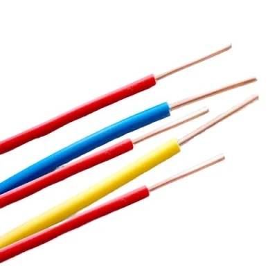 Cavo elettrico in nylon per edifici da 2 mm con conduttore in rame da 3,5 mm, isolamento in PVC Cavo elettrico Thwn
