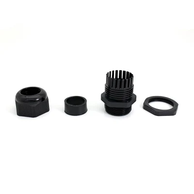 Pressacavi impermeabili in nylon di misura metrica PA66 plastica pg/M elettrica Accessori per cavi