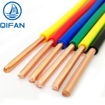 Filo di rame multicore PVC 450/750V 2,5 mm2 4 mm2 10 mm2 16 mm2 Filo elettrico filo flessibile e cavo filo per costruzione H07V-K.