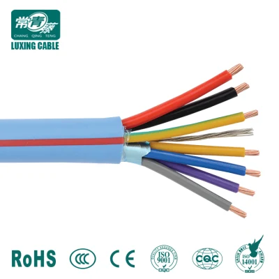 Cavo di controllo in PVC flessibile da 1 mm2, 2,5 mm2, 4 mm2, 16 conduttori