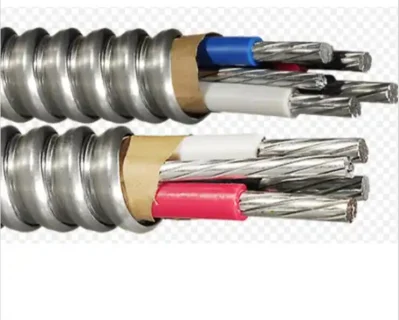BX Wire rame 14/2 12/2 14/3 AWG alimentazione elettrica alluminio Cavo AC90 blindato con interblocco