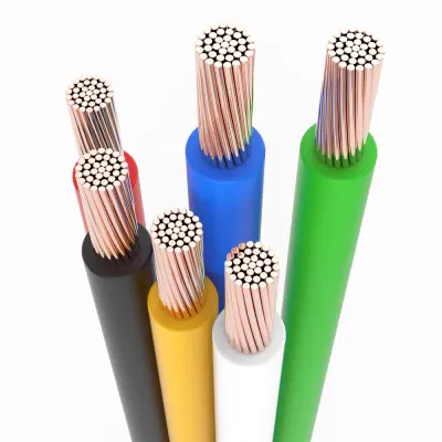 Cavo elettrico Certiricato PSE CE VDE 2.5 1.5 4 0.75 Cavo flessibile in PVC da 0,5 mm2 450/750 V H07V-K H05V-K Nya KIV kV RV LIY H07V2-K