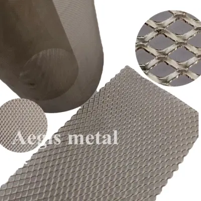 4*8mm Nickel Expanded Mesh foglio/L Expanded pure Nickel Mesh