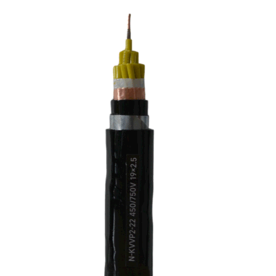 Cavo di controllo schermato a treccia isolato XLPE 0.75/1/1.5/2.5/4/6/10mm cavo di rame a 2 conduttori - 61core (personalizzabile)
