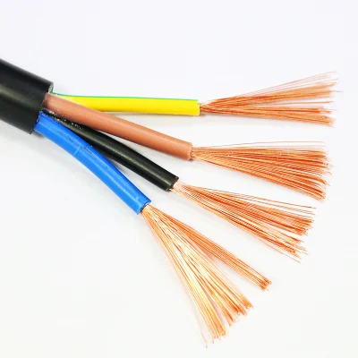 Cavo in rame intrecciato da 2 x 6 mm2 Minzan 6 mm 4 mm 4 mm Filo elettrico RVV 2 Core da 2,5 mm e 2.5 mm