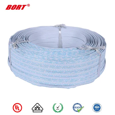 Cavo piatto in PVC flessibile in rame stagnato a 4 pin da 22 AWG UL2468 per Cavo di ricarica per striscia LED RGB