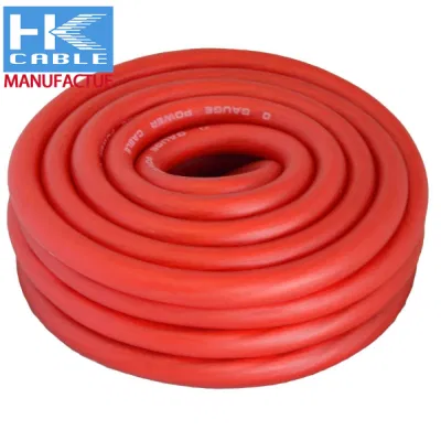 Cina nuovo cavo di rimontaggio altoparlante elettrico 4/6/8/10ga rame puro PVC Cavo di alimentazione audio per auto