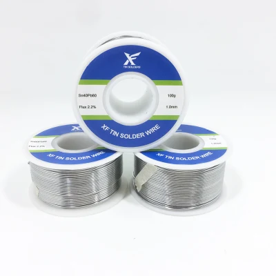 Filo per saldatura a fluido con piombo stagno Sn63pb37 0,5 mm 250 g
