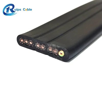 Rame H05VV-F H05vvvh2-F Flexible18AWG 0.75 1.5 2.5 mm2 Cu/PVC Cavo piatto elettrico intrecciato in PVC House
