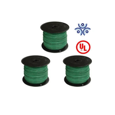 Filo elettrico THHN in rame rivestito in nylon con isolamento in PVC UL83 H07V-R MTW Tw Tj YY Cy filo elettrico da costruzione