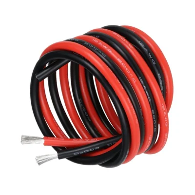 Filo per cavi elettrici ad alta temperatura isolato a conduttore singolo in FEP UL1332 3 mm