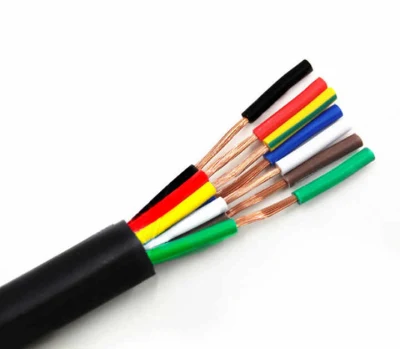 Cavo elettrico a 3 conduttori cavo flessibile in rame da 1.5 mm Cavo a 3 conduttori RVV H05VV-F.