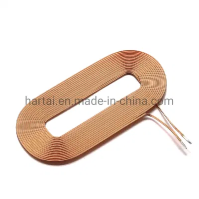 Personalizzare varie bobine di filo Litz in rame per induttore ad aria per il wireless Carica bobina WPC Qi Rx