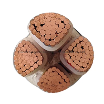 Cavo di alimentazione 3c SX 3c X 2,5 mm2 3X16 mm2 3X4mm 3X300 mm2 Cavo elettrico di alimentazione isolante in rame alluminio XLPE / PE /PVC