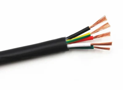 Cavo elettrico a 3 conduttori cavo flessibile in rame da 1.5 mm Cavo a 3 conduttori RVV H05VV-F.