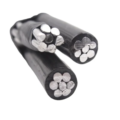 Cavo elettrico a filo di derivazione in alluminio con isolamento in PVC e conduttore ACSR/AAC per Filippino