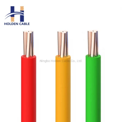 Cavo elettrico in rame singolo da 2,5 mm 1,5 mm 6 mm