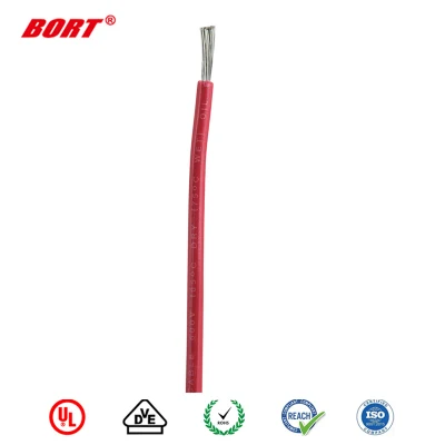Cavo senza fili AWM UL3132 22 AWG 1,5mm illuminazione 300 V. Rullo in rame per cavi in gomma siliconica