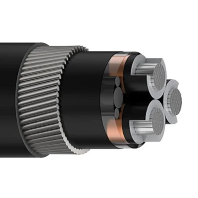 Rame potenza XLPE/PVC isolato 4 nuclei 25 mm 70 mm 16 mm Swa Cavo elettrico a bassa tensione rinforzato per cavi interrati