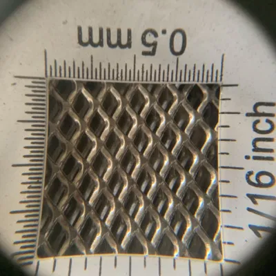 4*8mm Nickel Expanded Mesh foglio/L Expanded pure Nickel Mesh