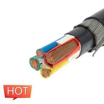 Rame potenza XLPE/PVC isolato 4 nuclei 25 mm 70 mm 16 mm Swa Cavo elettrico a bassa tensione rinforzato per cavi interrati