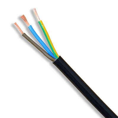 Rivestimento in PVC di rame schermato doppio isolato in PE UL20379 standard UL Cavo elettrico a 3 conduttori per computer