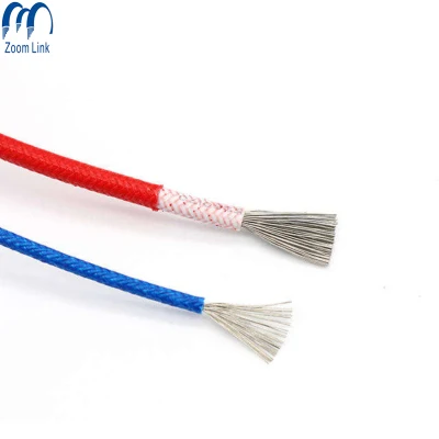 Cavo rotondo in silicone elettrico UL3122 all&prime;ingrosso con fibra di vetro isolata