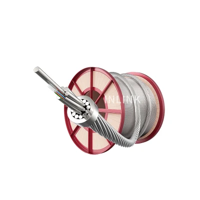 Specifiche OPGW Prezzi per cavi in fibra ottica da 100 metri Contractors per posa cavi