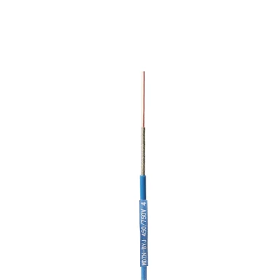 Cavo senza alogeni a bassa emissione di fumo 1,5 mm, 2,5 mm, 4 mm, 6 mm, 10 mm, singolo Cavo elettrico in rame con guaina in PVC Wdzn-Byj