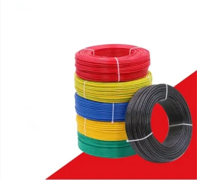 Home House cablaggio edificio BV BVR cavo elettrico 1.5mm Cavo in rame con isolamento in PVC a conduttore singolo da 2,5 mm 4 mm