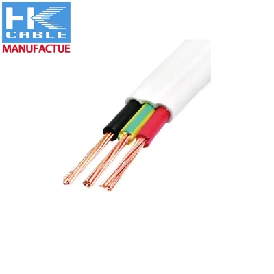 Cavi a 3 conduttori piatti TPS isolamento PVC 1.5mm 2.5mm 4mm Cavo elettrico flessibile da 6 mm