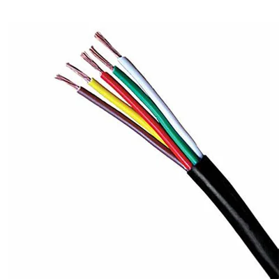 Filo elettrico flessibile multicore in rame H05VV-F 0.5-0.75 mm2 PVC Cavo di alimentazione