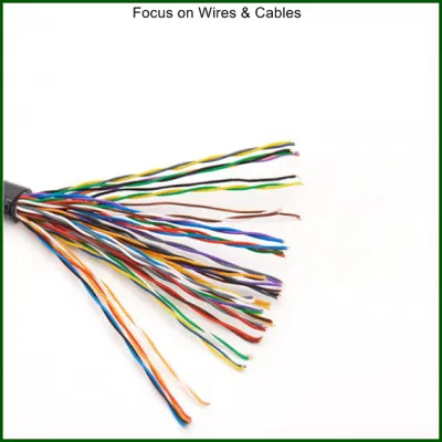 Filo di rame senza ossigeno a 4 conduttori 18 AWG 16 AWG, rame stagnato Cavo audio con schermatura intrecciata