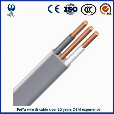 14/2 12/2 12-2 14-2 filo elettrico di copiatura Nmd90 W/G e. Cavo 25FT 25FT 50FT 100FT 250FT 100′ 250′ rotolo con Massa