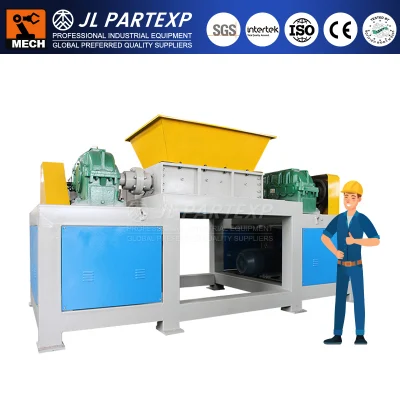 Motore pesante per tagliacavi/fili elettrici in rame/tubi/tagliacavi a doppio albero in ottone fine Trituratore frantumatore