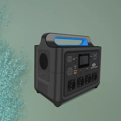 Display LED Bloopower per batteria al litio fosfato di ferro da trekking RV Alimentazione CA fuori rete energia solare Banca mobile generatore elettrico Potenza