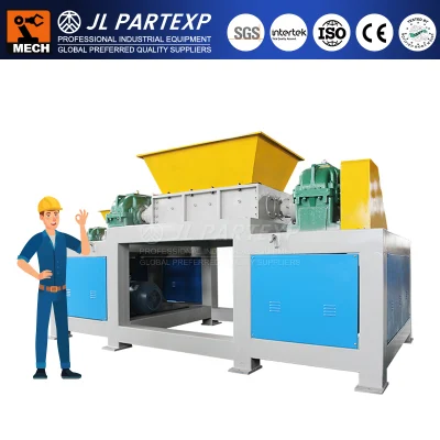 Motore pesante per tagliacavi/fili elettrici in rame/tubi/tagliacavi a doppio albero in ottone fine Trituratore frantumatore