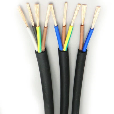 Prezzo competitivo cavo di controllo in PVC H05VV-F per strumentazione elettrica Cavi elettrici da 2,5 mm con conduttori quadrati personalizzati