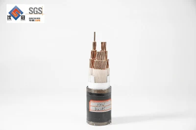Cavo blindato XLPE Swa 4 conduttori in rame PVC Shenguan 0.6/1 kv Cavo elettrico per applicazioni sotterranee 4X25mm2 cavo solare TUV PV1-F H1z2z2-K