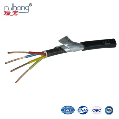 PVC isolato XLPE con conduttore in rame ad alta tensione da 0.6/1 kv Cavo elettrico con guaina Swa Armored
