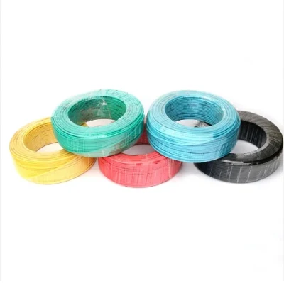 Cavo elettrico in rame solido BV di alta qualità 1.5mm 2.5mm 4mm Cavo elettrico per cavi con cavo a conduttore singolo da 6 mm 10 mm 16 mm