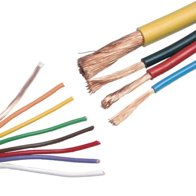 Prezzo di fabbrica 1.5mm 2,5 mm 4mm 6mm BVR BV RV trefolo solido Cavo elettrico in PVC