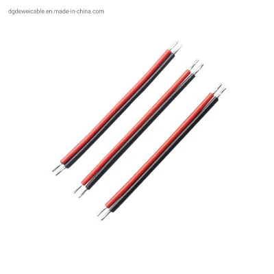 Filo elettrico in silicone nudo filo di rame doppio filo parallelo Dw23