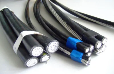 Conduttori di caduta di servizio ABC Almond in alluminio con rivestimento a conduttore singolo Listino prezzi bundle cavi aerei AB